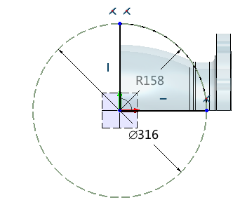 使用中望3D设计阀体（1）（图文教程）,22.png,使用,教程,设计,第22张