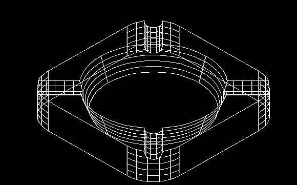 中望CAD绘制烟灰缸教程（图文教程）,中望CAD绘制烟灰缸教程,教程,绘制,CAD,第10张
