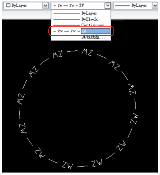 中望CAD的制作线型小技巧(图文教程),线型,技巧,制作,教程,第5张 中望CAD的制作线型小技巧(图文教程),中望CAD的制作线型小技巧,线型,技巧,制作,教程,第5张