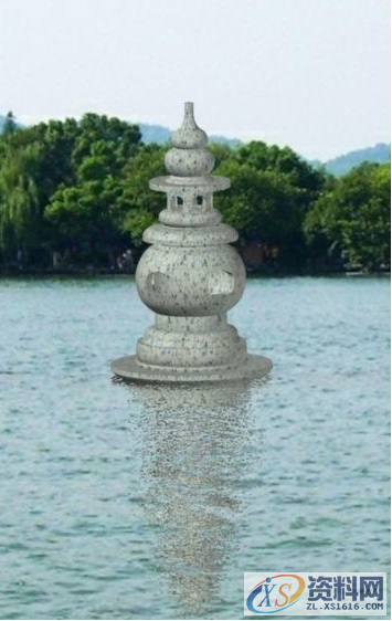 CAD教学:制做逼真的水中倒影效果,第6张 CAD教学:制做逼真的水中倒影效果,CAD中如何做逼真的水中倒影效果,第6张