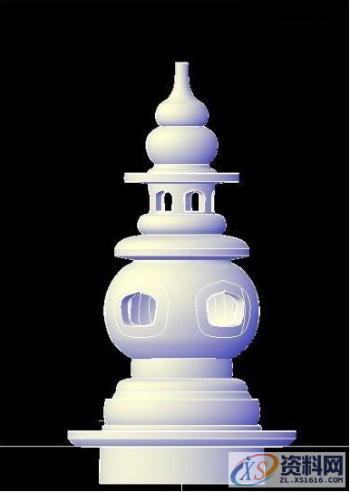 CAD教学:制做逼真的水中倒影效果,第2张 CAD教学:制做逼真的水中倒影效果,CAD中如何做逼真的水中倒影效果,第2张