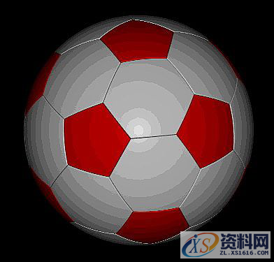 CAD教学:绘制立体足球,绘制,立体,CAD,第14张 CAD教学:绘制立体足球,如何用CAD绘制立体足球,绘制,立体,CAD,第14张