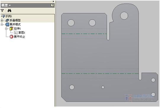 INVENTOR在钣金设计中如何作细节处理(图文教程),INVENTOR在钣金设计中如何作细节处理,图文,第3张