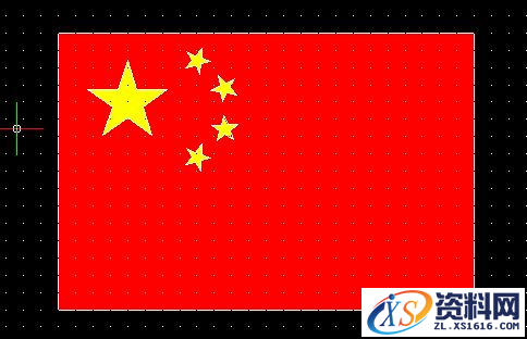 浩辰CAD2013之五:使用浩辰CAD绘制彩色的五星红旗（图文教程）,cad,绘制,CAD2013,第6张