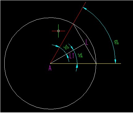 浩辰教程机械2012:(63)角平分线绘制技巧(图文教程),教程,绘制,技巧,第3张 浩辰教程机械2012:(63)角平分线绘制技巧(图文教程),浩辰教程机械2012:(63)角平分线绘制技巧,教程,绘制,技巧,第3张