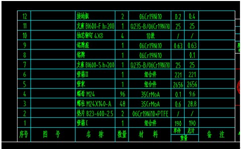 浩辰教程机械2012:(4)表格数据导出(图文教程),教程,导出,表格,数据,第1张 浩辰教程机械2012:(4)表格数据导出(图文教程),浩辰CAD机械,教程,导出,表格,数据,第1张