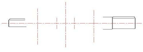 浩辰CAD2011机械_(26)二级斜齿轮减速器左视图绘制(图文教程) ...,斜齿轮,视图,绘制,第1张 浩辰CAD2011机械_(26)二级斜齿轮减速器左视图绘制(图文教程) ...,浩辰CAD左视图,斜齿轮,视图,绘制,第1张