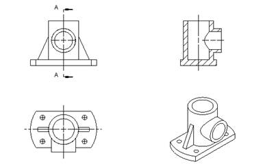 CAXA基础实例教程-3.工程图生成（图文教程）,CAXA基础实例教程-3.工程图生成,选择,图纸,视图,对话框,主视图,第11张