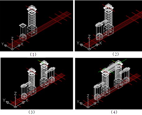 用浩辰CAD绘制北京四中校门(图文教程),绘制,教程,第3张 用浩辰CAD绘制北京四中校门(图文教程),用浩辰CAD绘制北京四中校门,绘制,教程,第3张