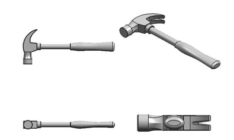 UGNX羊角铁锤实例(图文教程),曲线,半径,实体,造型,绘制,第1张 UGNX羊角铁锤实例(图文教程),UGNX羊角铁锤实例,曲线,半径,实体,造型,绘制,第1张