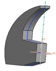 UGNX羊角铁锤实例(图文教程),曲线,半径,实体,造型,绘制,第3张 UGNX羊角铁锤实例(图文教程),UGNX羊角铁锤实例,曲线,半径,实体,造型,绘制,第3张