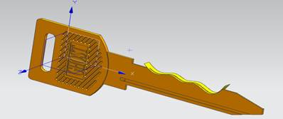 UG建模之钥匙(图文教程),下图,拉伸,第21张 UG建模之钥匙(图文教程),UG建模之钥匙,下图,拉伸,第21张