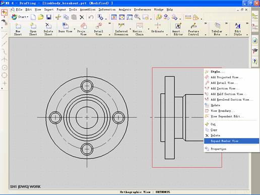 UGNX4.0中如何创建局部剖视图(图文教程),视图,选择,主视图,剖视图,第3张 UGNX4.0中如何创建局部剖视图(图文教程),UGNX4.0中如何创建局部剖视图,视图,选择,主视图,剖视图,第3张