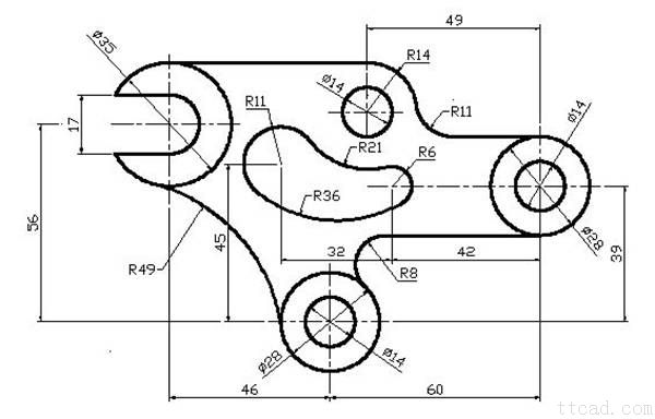 UGNX高级草图练习实例(图文教程),草图,实例,第4张 UGNX高级草图练习实例(图文教程),UGNX高级草图练习实例,草图,实例,第4张