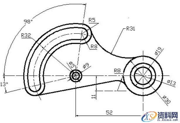 UGNX高级草图练习实例(图文教程),草图,实例,第7张 UGNX高级草图练习实例(图文教程),UGNX高级草图练习实例,草图,实例,第7张