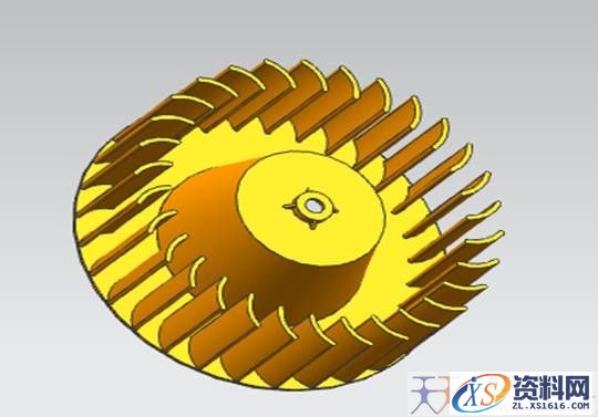 UG建模之离心风扇(图文教程),建模,教程,第10张 UG建模之离心风扇(图文教程),UG建模之离心风扇,建模,教程,第10张