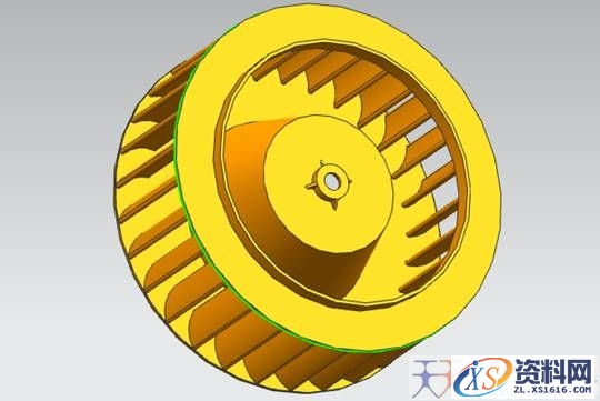 UG建模之离心风扇(图文教程),建模,教程,第13张 UG建模之离心风扇(图文教程),UG建模之离心风扇,建模,教程,第13张