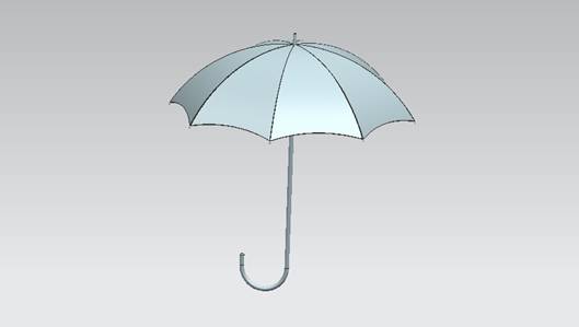 UG建模之雨伞(图文教程),建模,教程,第22张 UG建模之雨伞(图文教程),UG建模之雨伞,建模,教程,第22张