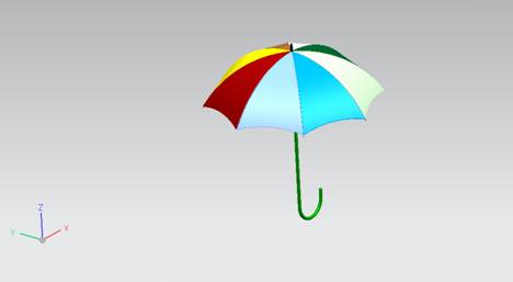 UG建模之雨伞(图文教程),建模,教程,第1张 UG建模之雨伞(图文教程),UG建模之雨伞,建模,教程,第1张