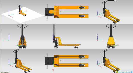 UG建模之手动叉车(图文教程),建模,教程,第2张 UG建模之手动叉车(图文教程),UG建模之手动叉车,建模,教程,第2张