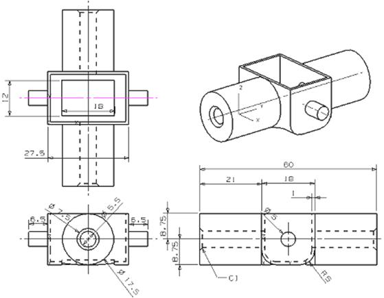 UG卡丁车设计实例教程(十四)_后传动箱（图文教程）,UG卡丁车设计实例教程(十四)_后传动箱,如图,单击,第1张