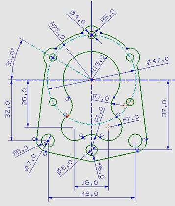 UG草绘练习图（图文教程）,UG草绘练习图,教程,第22张