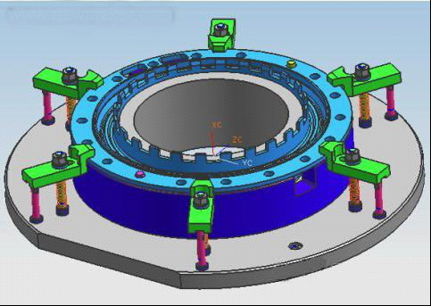 UG软件在航空发动机零件工装设计中的应用(图文教程),零件,设计,装配,第5张 UG软件在航空发动机零件工装设计中的应用(图文教程),UG软件在航空发动机零件工装设计中的应用,零件,设计,装配,第5张
