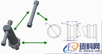 Creo2.0教程-(1)了解Creo Parametric 概念(图文教程),模型,装配,图中,概念,第6张 Creo2.0教程-(1)了解Creo Parametric 概念(图文教程),Graphic,模型,装配,图中,概念,第6张
