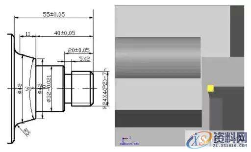 想学数控车编程吗？那这12个指令代码你必须记牢！1、G00 快速定位指令2、G01直线插补指令3、G02顺时针圆弧插补指令4、G03 逆时针圆弧插补指令5、G90 外圆、内圆车削循环指令6、G71 外圆粗车循环指令7、G73封闭切削循环指令8、G72 端面粗车循环指令9、G74 端面深孔加工循环指令10、G75 外圆、内圆切槽循环指令11、G92 螺纹切削循环指令12、G76 复合型螺纹切削循环指令（ 3 ）圆弧车刀刀具切削沿位里的确定数控车床采用刀尖圆弧补偿进行加工时，如果刀具的刀尖形状和切削,圆弧,第7张
