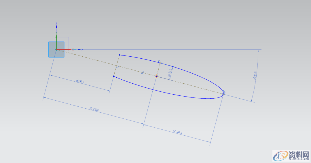 UG NX教程：绘制一个三叉回旋镖,曲线,培训,绘制,电商,第3张