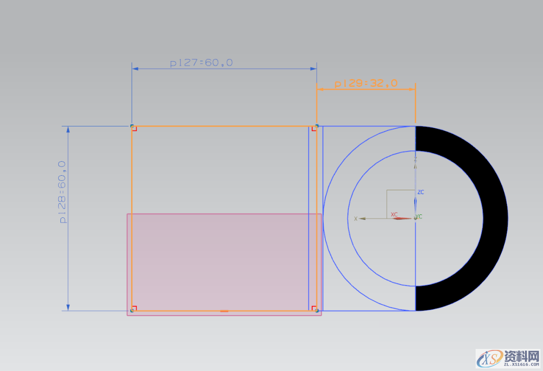 UG NX教程:绘制一个yes or no视觉体,拉伸,草图,绘制,一个,培训,第10张 UG NX教程:绘制一个yes or no视觉体,拉伸,草图,绘制,一个,培训,第10张