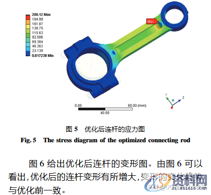 UG/NXNastran的发动机连杆三维设计及优化,第8张 UG/NXNastran的发动机连杆三维设计及优化,UG/NXNastran的发动机连杆三维设计及优化,第8张