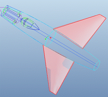 Pro/E软件创建飞机模型操作步骤,单击,如图,曲面,完成,第135张 Pro/E软件创建飞机模型操作步骤,Pro/E软件创建飞机模型,单击,如图,曲面,完成,第135张