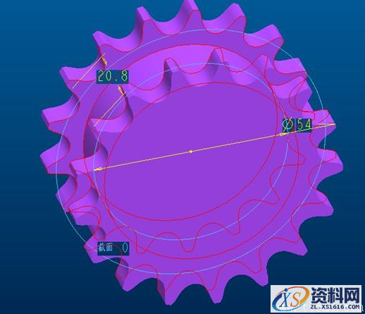 PROE链轮参数化画法(图文教程),画法,参数,教程,第9张 PROE链轮参数化画法(图文教程),PROE链轮参数化画法,画法,参数,教程,第9张