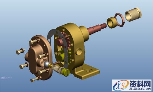 proE齿轮泵零件三维实体设计步骤(图文教程),选择,单击,拉伸,如图,第48张 proE齿轮泵零件三维实体设计步骤(图文教程),proE齿轮泵零件三维实体设计步骤,选择,单击,拉伸,如图,第48张
