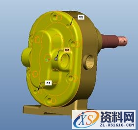 proE齿轮泵零件三维实体设计步骤(图文教程),选择,单击,拉伸,如图,第45张 proE齿轮泵零件三维实体设计步骤(图文教程),proE齿轮泵零件三维实体设计步骤,选择,单击,拉伸,如图,第45张