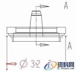 Pro/E工程图教程-(4)尺寸标注（图文教程）,Pro/E工程图教程-(4)尺寸标注,尺寸,如图,显示,步骤,注释,第23张