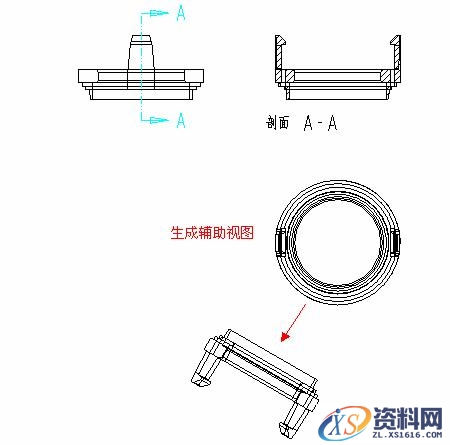 Pro/E工程图教程-(2)视图建立（图文教程）,Pro/E工程图教程-(2)视图建立,教程,视图,第10张
