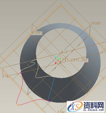 proE小实例-灯罩(图文教程),曲面,如图,选择,确定,第14张 proE小实例-灯罩(图文教程),proE小实例-灯罩,曲面,如图,选择,确定,第14张