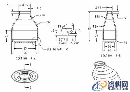 Pro/E基础综合习题（图文教程）,Pro/E基础综合习题,习题,基础,教程,第41张