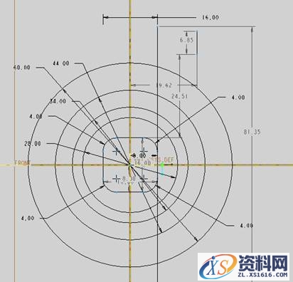 Pro/E5.0二维草绘教程(图文教程),点击,命令,如图,绘制,尺寸,第80张 Pro/E5.0二维草绘教程(图文教程),Pro/E5.0二维草绘教程,点击,命令,如图,绘制,尺寸,第80张