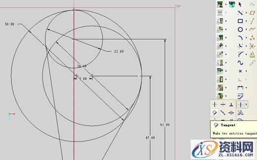 Pro/E5.0二维草绘教程(图文教程),点击,命令,如图,绘制,尺寸,第51张 Pro/E5.0二维草绘教程(图文教程),Pro/E5.0二维草绘教程,点击,命令,如图,绘制,尺寸,第51张