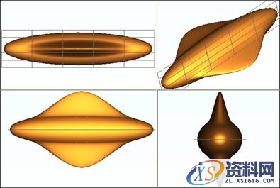 Pro/E高级曲面建模实例（图文教程）,Pro/E高级曲面建模实例,曲面,如图,曲线,边界,第1张