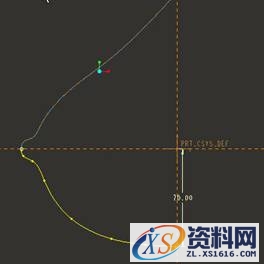 塑料模特Proe建模教程及三维文件下载（图文教程）,塑料模特Proe建模教程及三维文件下载,曲线,下图,平面,绘制,第2张