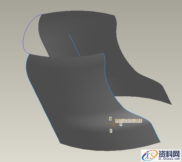 Pro/E塑料瓶设计实例(图文教程),曲面,曲线,边界线,相切,第7张 Pro/E塑料瓶设计实例(图文教程),Pro/E塑料瓶设计实例,曲面,曲线,边界线,相切,第7张