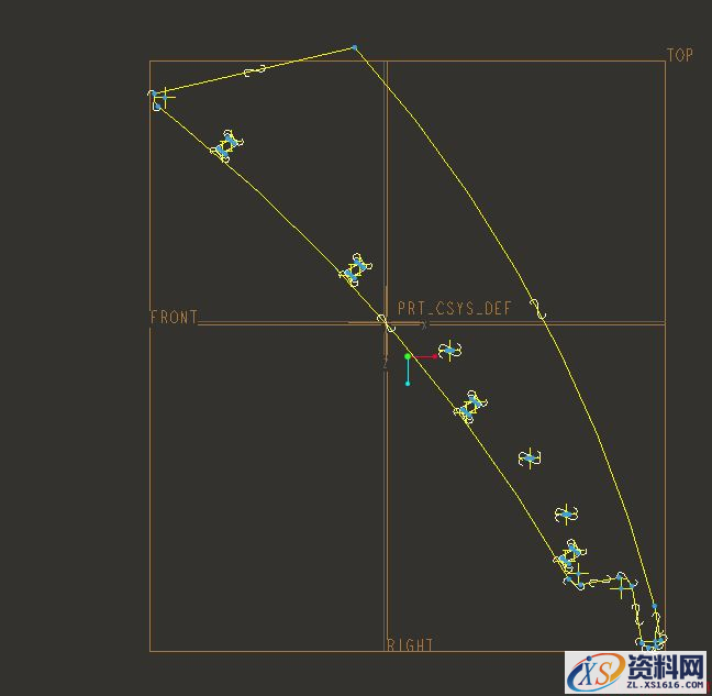 如何将AutoCAD图导入Pro/E中做建模草图(图文教程),拉伸,三维,平面图,命令,第8张 如何将AutoCAD图导入Pro/E中做建模草图(图文教程),如何将AutoCAD图导入Pro/E中做建模草图,拉伸,三维,平面图,命令,第8张