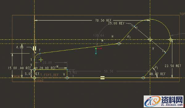 一种支座零件的Pro/E零件建模教程(图文教程),零件,命令,拉伸,直径,创建,第6张 一种支座零件的Pro/E零件建模教程(图文教程),一种支座零件的Pro/E零件建模教程,零件,命令,拉伸,直径,创建,第6张