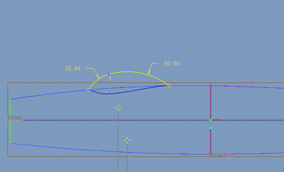 Pro/E软件创建飞机模型(图文教程),单击,如图,曲面,完成,第21张 Pro/E软件创建飞机模型(图文教程),Pro/E软件创建飞机模型,单击,如图,曲面,完成,第21张
