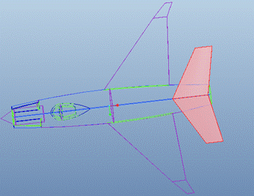 Pro/E软件创建飞机模型(图文教程),单击,如图,曲面,完成,第102张 Pro/E软件创建飞机模型(图文教程),Pro/E软件创建飞机模型,单击,如图,曲面,完成,第102张