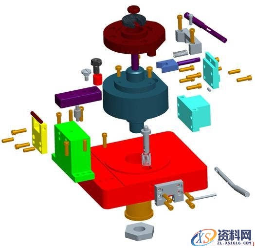 利用Pro/E软件设计钻床夹具(图文教程),三维,装配,下图,建模,第10张 利用Pro/E软件设计钻床夹具(图文教程),利用Pro/E软件设计钻床夹具,三维,装配,下图,建模,第10张